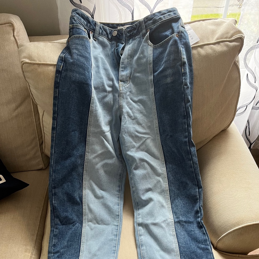 PacSun Two Tone 90’s Boyfriends Jeans